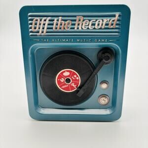 Off The Record The Ultimate Music Card Game. Fun Game! Complete